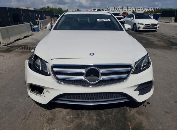 WDDZF4JB2HA104451 2017 MERCEDES-BENZ E White Հետևի տեսք