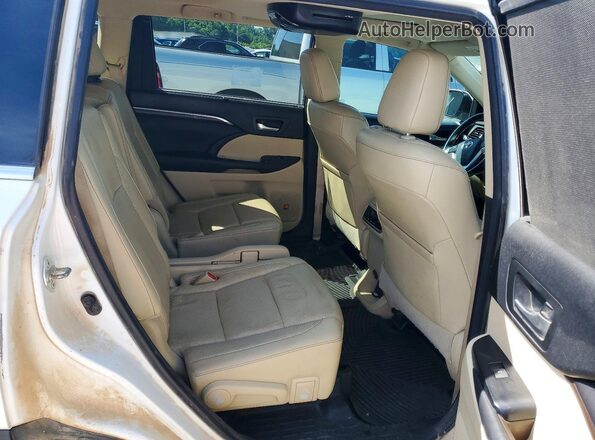 5TDYKRFH4GS162462 2016 TOYOTA HIGHLANDER Белый 