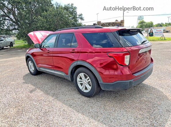 1FMSK7DH8MGA61598 2021 FORD EXPLORER Red Առջևի աջ