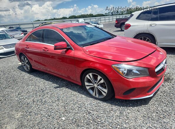 WDDSJ4EB4JN510367 2018 MERCEDES-BENZ CLA-CLASS Красный Вид спереди