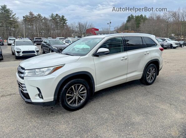 5TDJZRFH7JS537362 2018 TOYOTA HIGHLANDER White 