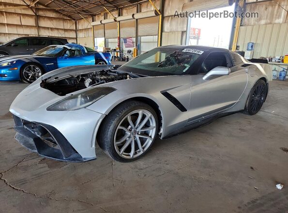 1G1YA2D7XG5107999 2016 CHEVROLET CORVETTE Silver Tył lewy