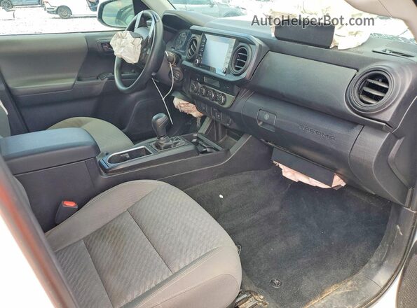 3TMCZ5AN4PM628550 2023 TOYOTA TACOMA White Vista del cuadro de instrumentos