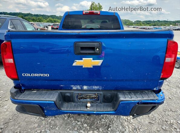 1GCHSBEA4L1123194 2020 CHEVROLET COLORADO Blue Front interior view