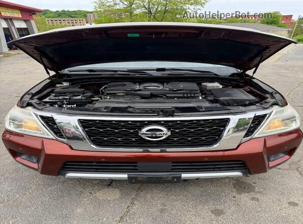 JN8AY2NC8H9501774 2017 NISSAN ARMADA Red 