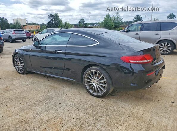 WDDWJ4JB2HF360545 2017 MERCEDES-BENZ C Black Tył prawy