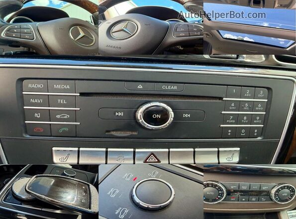 4JGDA5JB4GA708618 2016 MERCEDES-BENZ GLE White VIN კოდის სტიკერის ხედი