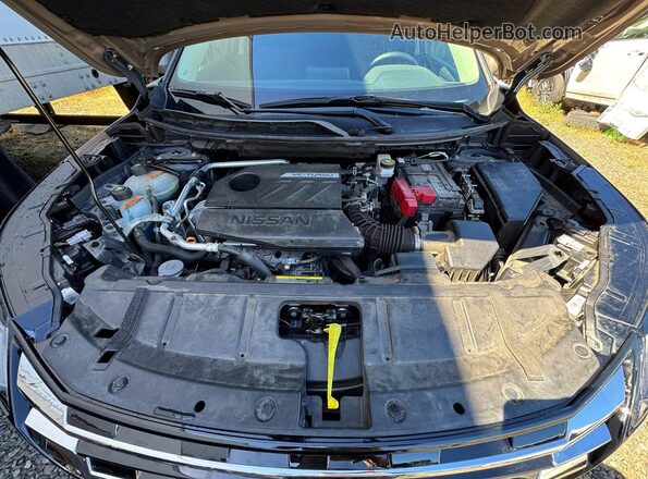 5N1BT3BA8SC776011 2025 NISSAN ROGUE Brown Dashboard view