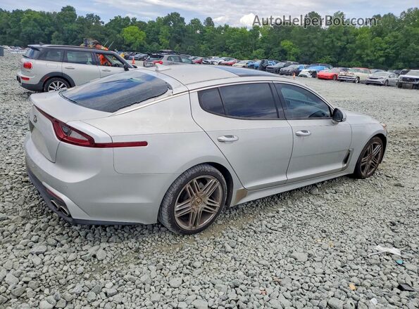 KNAE25LA6J6015292 2018 KIA STINGER Silver 