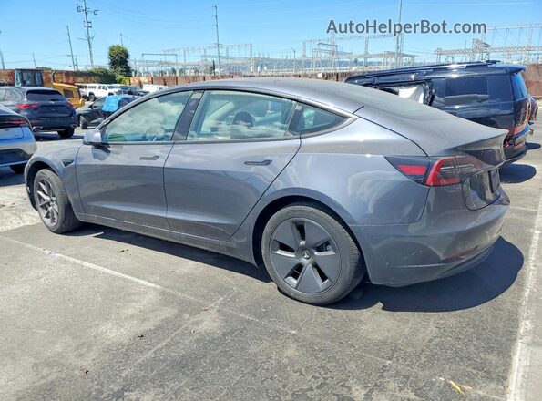 5YJ3E1EA0PF625161 2023 TESLA MODEL Gray 