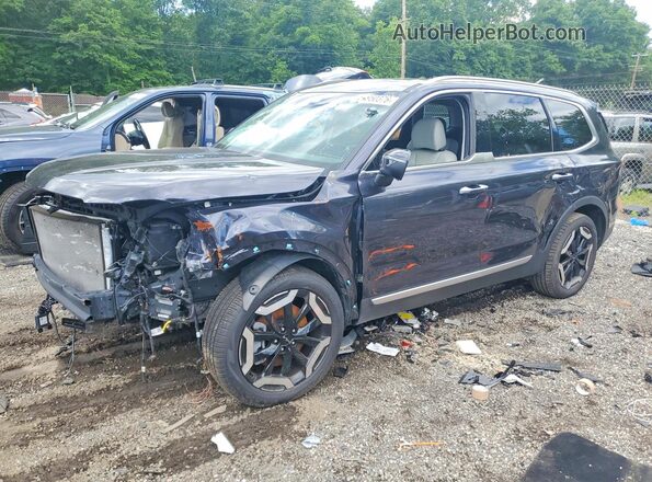 5XYP6DGC1SG677835 2025 KIA TELLURIDE Серый Задняя левая четверть