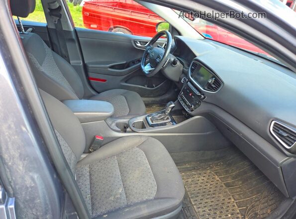 KMHC75LC6JU073925 2018 HYUNDAI IONIQ Gray Rear view