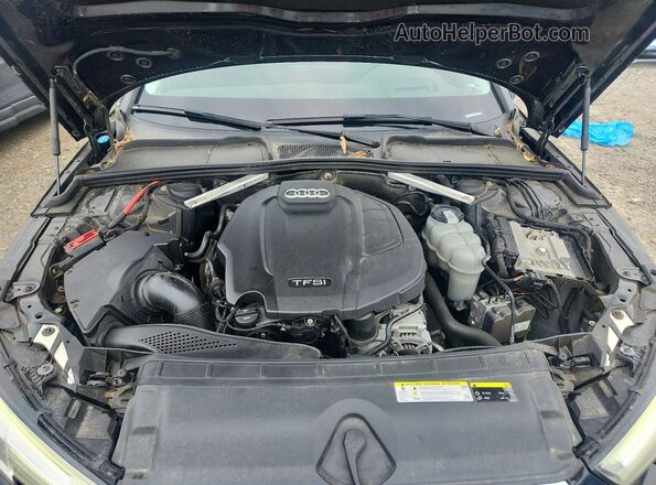 WAUFNAF47HN063264 2017 AUDI A4 Black Engine compartment view