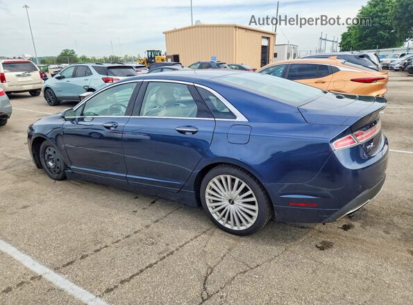 3LN6L5F93HR602113 2017 LINCOLN MKZ Blue Rear right