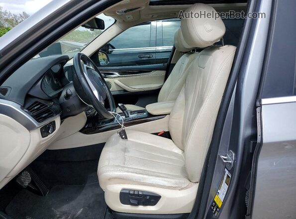 5UXKR0C51G0P21443 2016 BMW X5 Gray 
