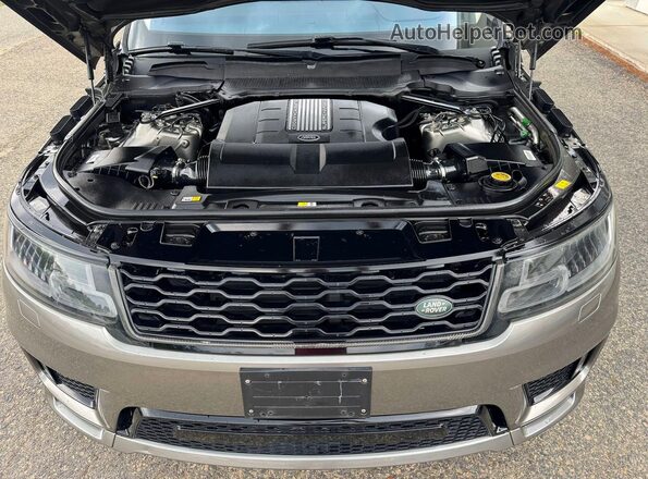 SALWV2SV5JA804394 2018 LAND ROVER RANGE Gray Սալոնի հետևի տեսք