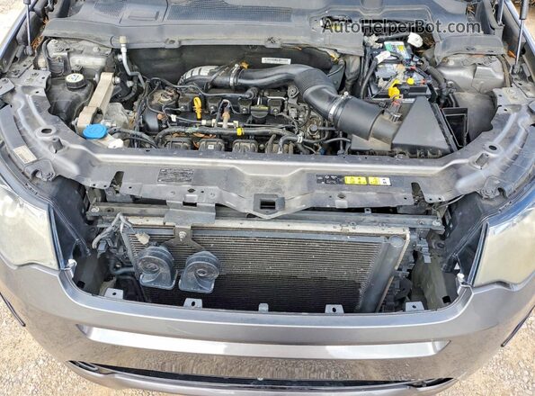 SALCT2BGXHH643679 2017 LAND ROVER DISCOVERY Gray Engine compartment view