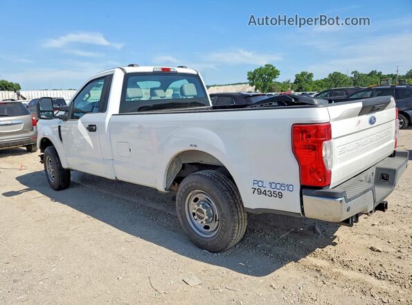 1FTBF2A60MEC72692 2021 FORD F250 White Trasero derecho