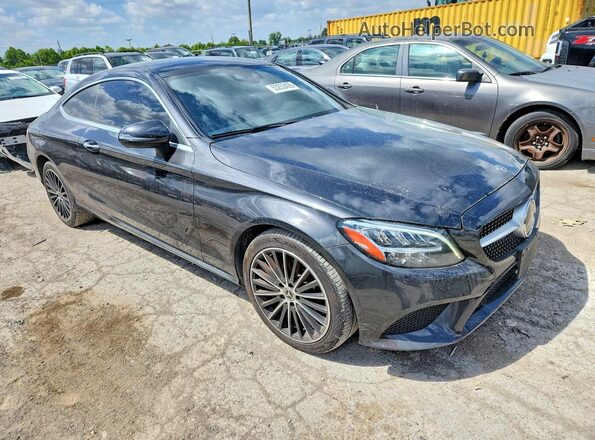 WDDWJ8EB9KF838338 2019 MERCEDES-BENZ C Серый Вид спереди