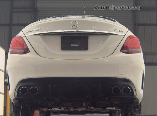 55SWF6EB7LU331975 2020 MERCEDES-BENZ C-CLASS White 