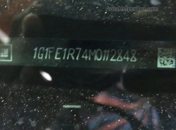 1G1FE1R74M0112848 2021 CHEVROLET CAMARO Black Вид задньої частини салону