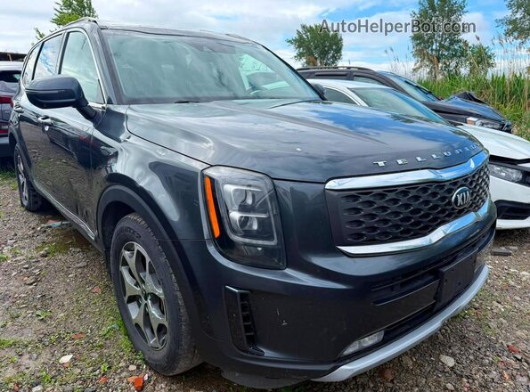 5XYP3DHCXMG179126 2021 KIA TELLURIDE Charcoal 