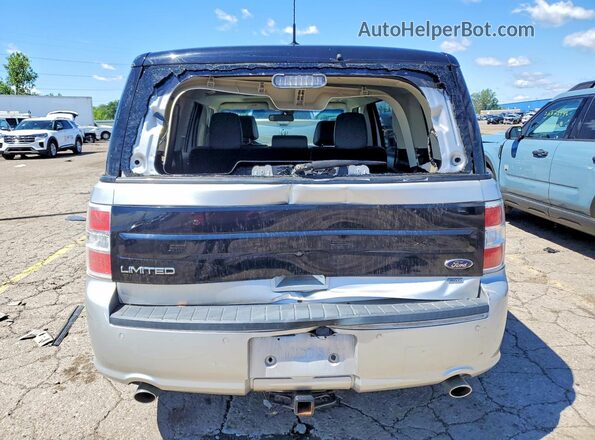 2FMHK6D89KBA05159 2019 FORD FLEX Silver Widok wnętrza z przodu