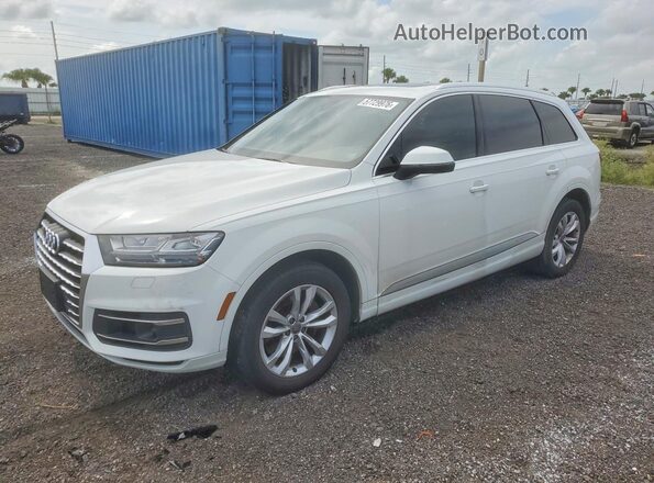 WA1LAAF75HD033692 2017 AUDI Q7 White Rear left