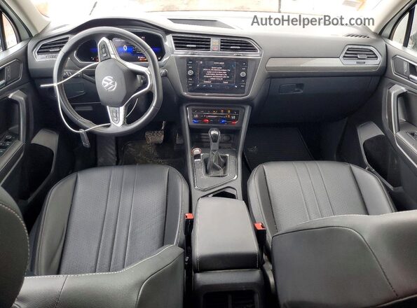 3VV3B7AXXNM122687 2022 VOLKSWAGEN TIGUAN White Вид задніх сидінь