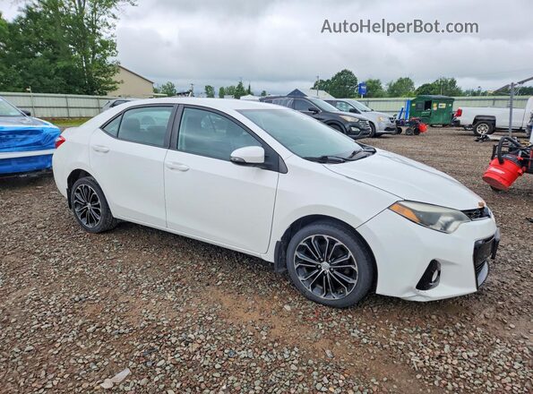 5YFBURHE5GP566608 2016 TOYOTA COROLLA White Դիմացի տեսք