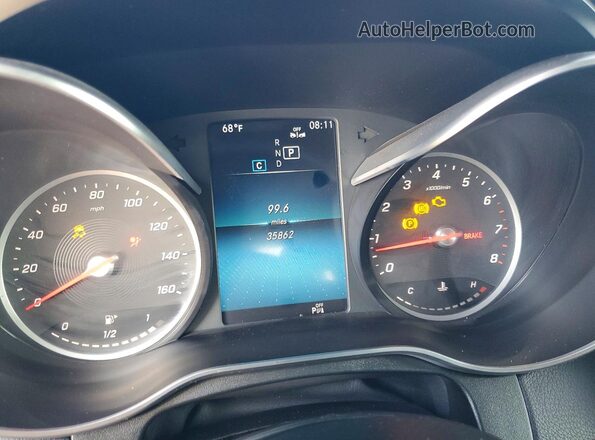 W1N0G8DB2NV350271 2022 MERCEDES-BENZ GLC-CLASS Gray Widok tylnych siedzeń