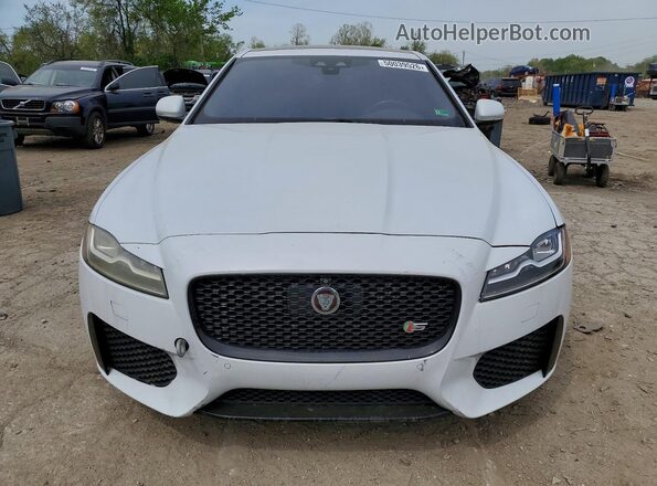 SAJBG4BV8GCY06179 2016 JAGUAR XF Белый Вид сзади