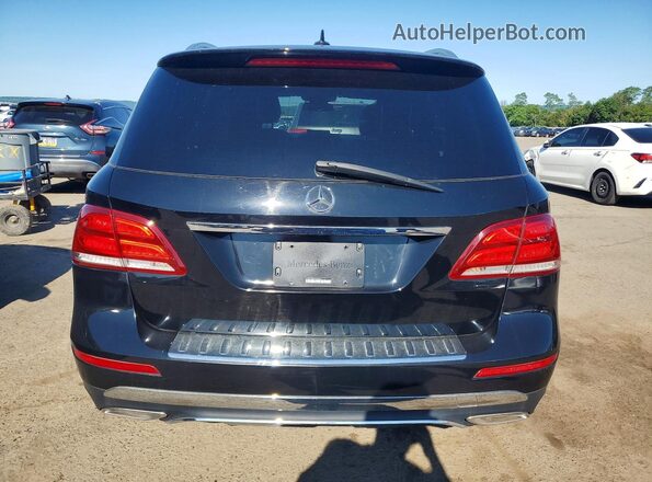 4JGDA5JB6GA803651 2016 MERCEDES-BENZ GLE Черный Вид салона спереди