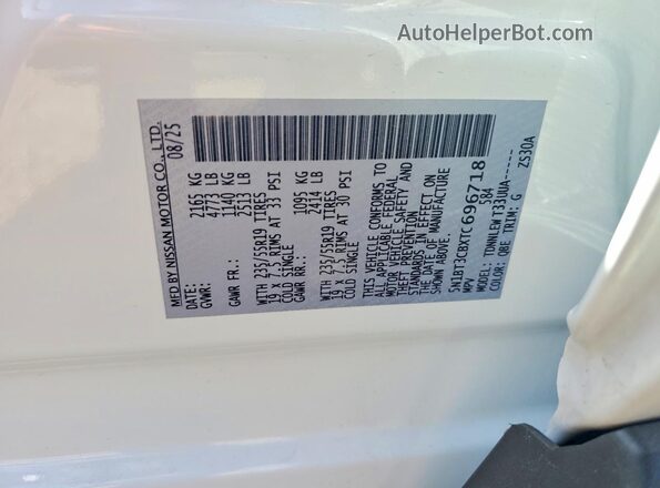 5N1BT3CBXTC696718 2026 NISSAN ROGUE Белый 