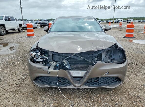 ZARFAMAN1K7600891 2019 ALFA ROMEO GIULIA Gray Widok z tyłu