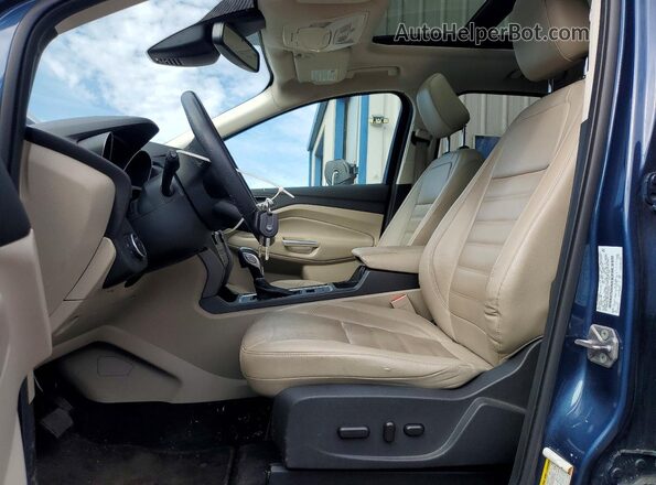 1FMCU9HD9JUA93796 2018 FORD ESCAPE Blue წინა პანელის ხედი