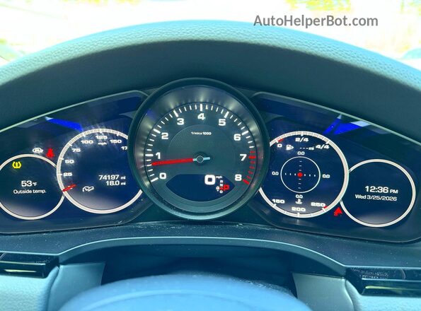 WP1BA2AY2MDA41376 2021 PORSCHE CAYENNE Blue 