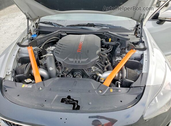 KNAE45LC9K6061454 2019 KIA STINGER Серебряный 