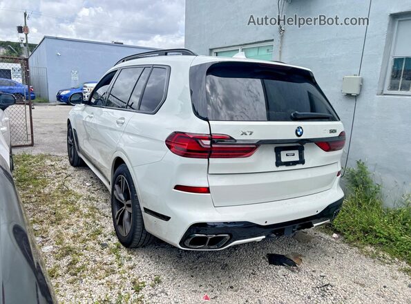 5UXCX6C08N9K31043 2022 BMW X7 White Delantero derecho