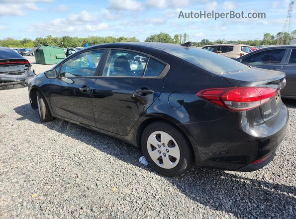 3KPFK4A78HE119103 2017 KIA FORTE Black უკანა მარჯვენა