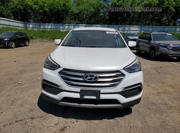 5NMZTDLB9JH083495 2018 HYUNDAI SANTA White 
