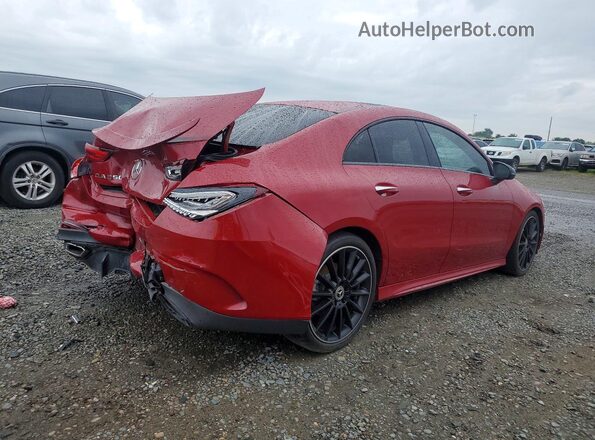 W1K5J4GB0MN211005 2021 MERCEDES-BENZ CLA-CLASS Red Задня права чверть