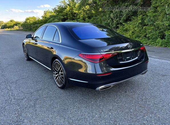 W1K6G6DB9NA122545 2022 MERCEDES-BENZ S-CLASS Серый Передняя правая четверть