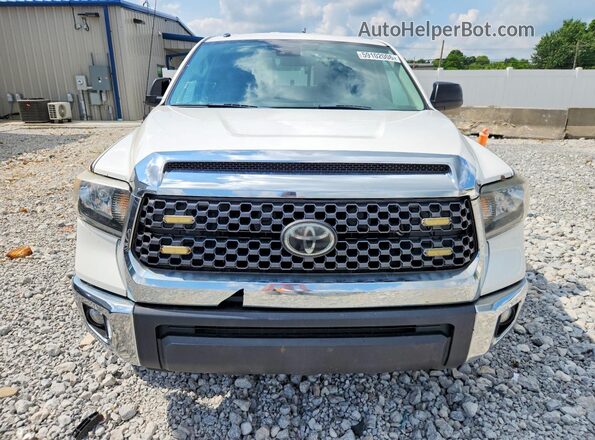 5TFUM5F11KX080261 2019 TOYOTA TUNDRA White Вид ззаду