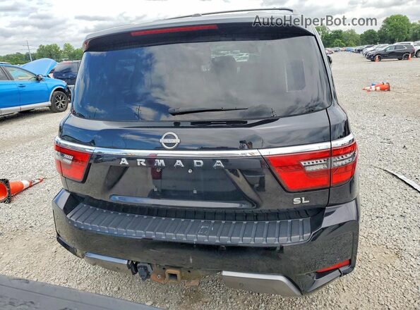 JN8AY2BD5M9660338 2021 NISSAN ARMADA Black Սալոնի դիմացի տեսք
