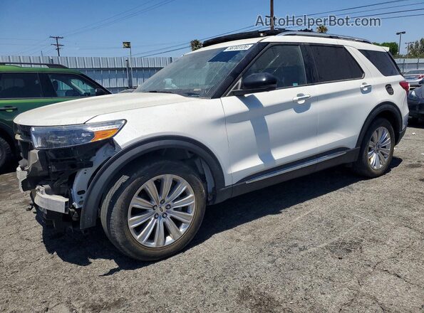 1FMSK7FH3PGB46981 2023 FORD EXPLORER White უკანა მარცხენა