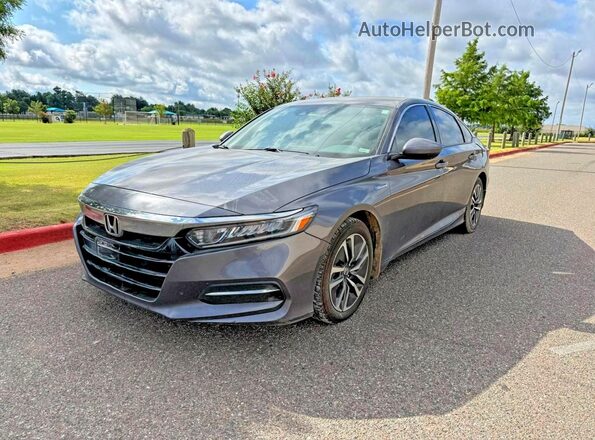 1HGCV3F1XKA002546 2019 HONDA ACCORD Gray Tył prawy