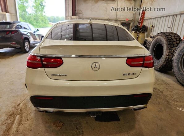 4JGED6EB1HA076108 2017 MERCEDES-BENZ GLE-CLASS White Вид салону спереду