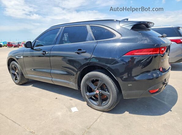SADCJ2FX7JA321723 2018 JAGUAR F-PACE Черный Задняя правая четверть