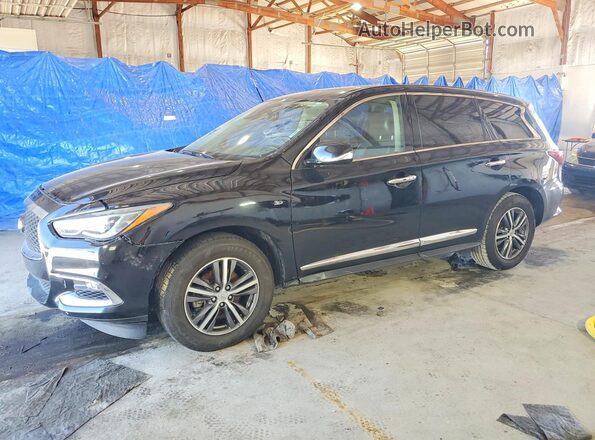 5N1DL0MNXKC506480 2019 INFINITI QX60 Black Tył lewy